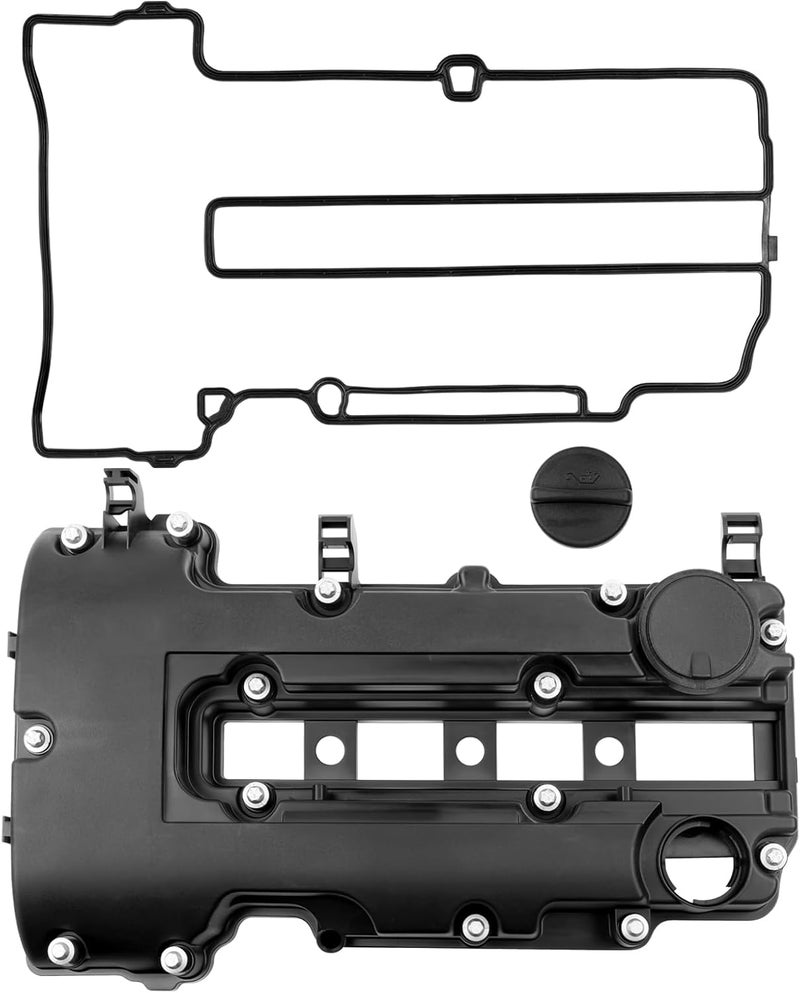 PYHAUTO Engine Valve Cover L4 1.4L with Oil Filler Cap and Gasket and Bolts Compatible with 2013-2021 Encore,2011-2015 Cruze,2012-2020 Sonic,2015-2021 Trax,2011-2015 Volt Replace 264-968 25198874 - Image 1